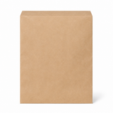 Plain kraft jewelry bag, 8-1/2 x 11 inches