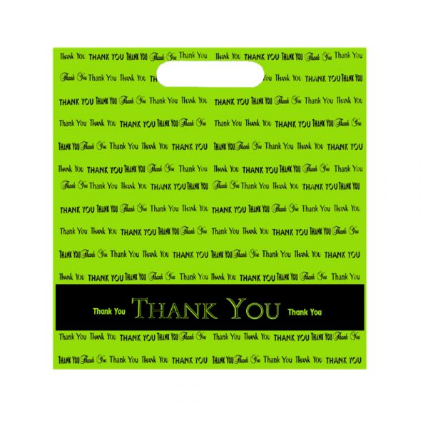 Thank You Die Cut Bags