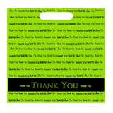 Thank You Die Cut Bags