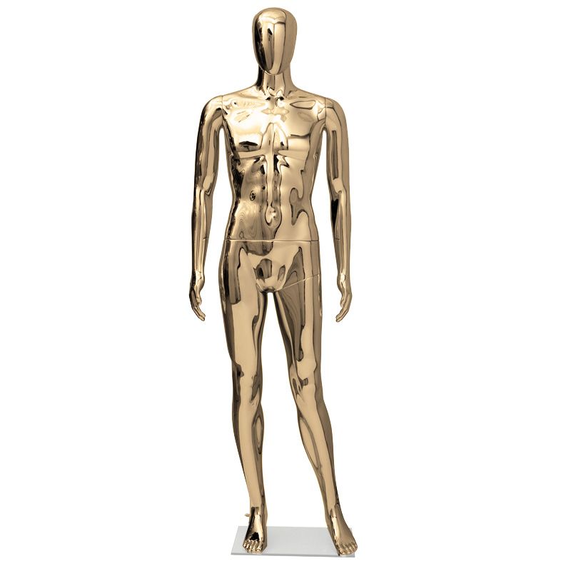 Male Gold Mannequin M1GCG-TAB