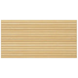 Slatwall Panel — Hard Rock Maple — Full-sheet view