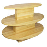3 Tier Oval Display Table
