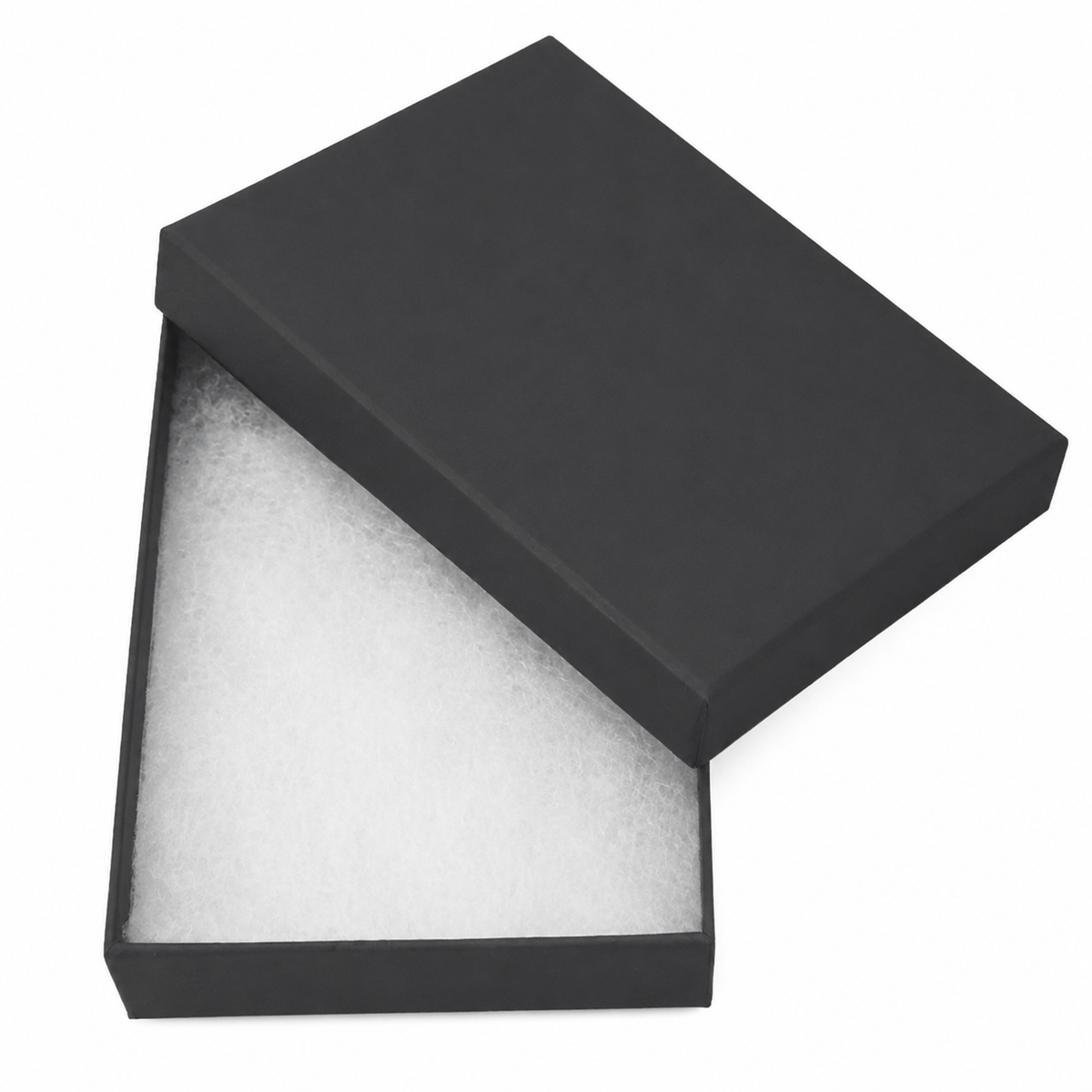 Matte Black Large Jewelry Box