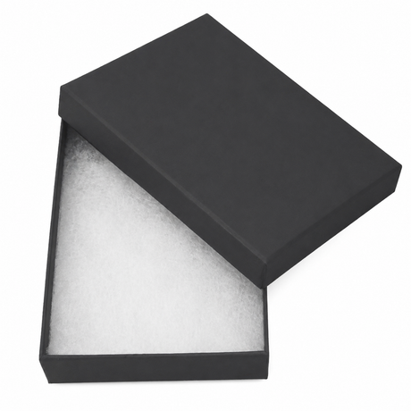 Matte Black Large Jewelry Box