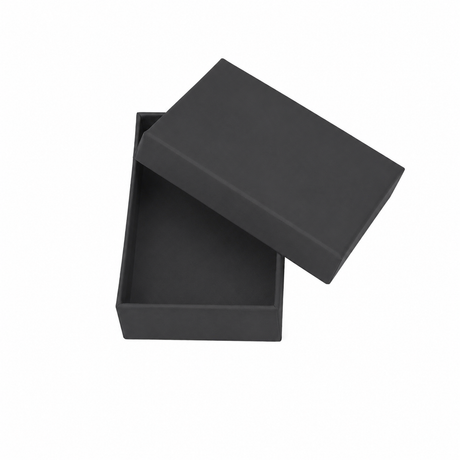 Matte Black Medium Jewelry Box