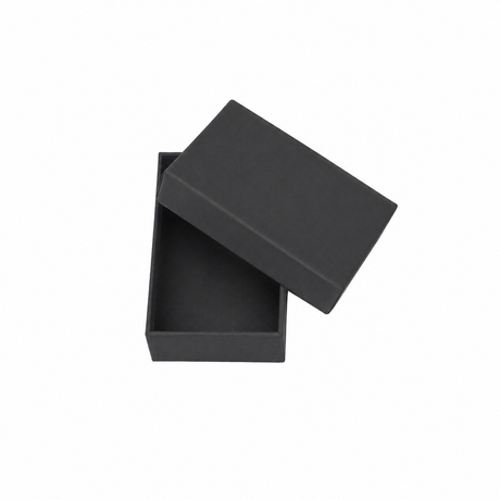 Matte Black Small Jewelry Box