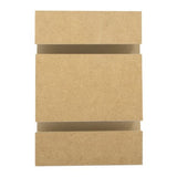 Slatwall Panel — Paint Grade — Front view
