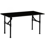 Black Pipeline Nesting Table