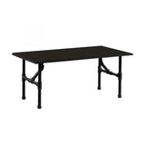 Black Pipeline Nesting Table