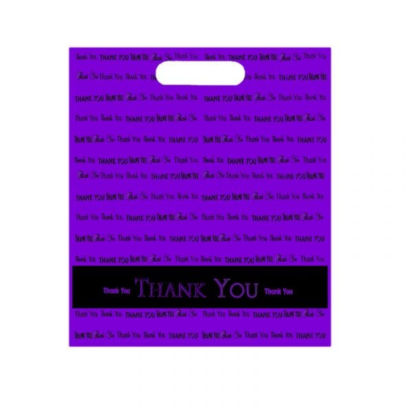 Thank You Die Cut Bags