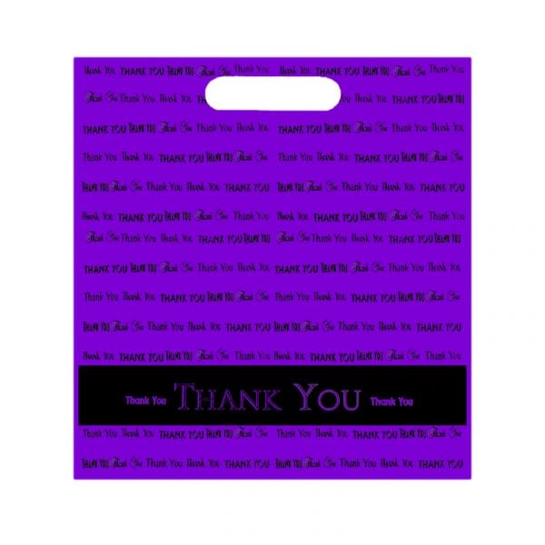 Thank You Die Cut Bags