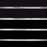 Slatwall 4-Way Display With Aluminum Inserts