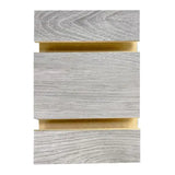 Slatwall Panel — Campfire Ash — Front view