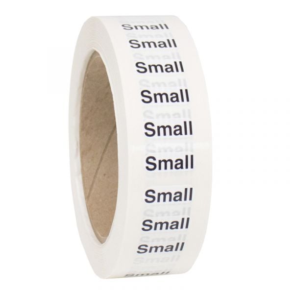 Size Small labels