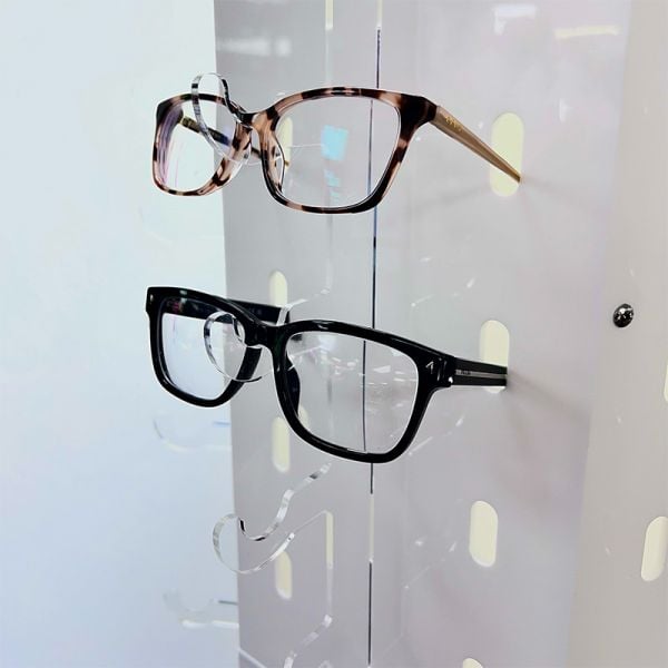 Retail Acrylic Sunglasses/ Eye Glass Display on Wheels
