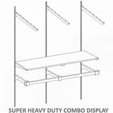 Wall Display Combo - Super Heavy Duty