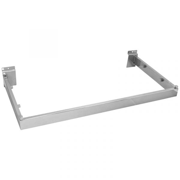 "C" Rail Rectangular Tube For Slatwall