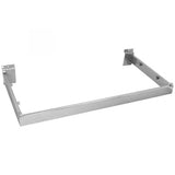 "C" Rail Rectangular Tube For Slatwall
