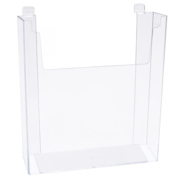 Clear Literature Holder for Slatwall