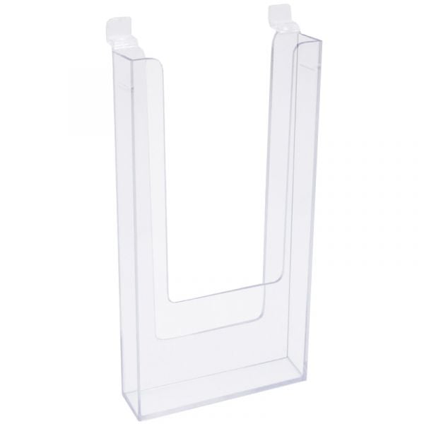 Clear Literature Holder for Slatwall
