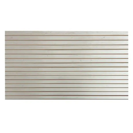 Slatwall Panel — Timber Creek Oak — Side-angle view (primary)