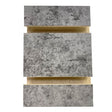 Slatwall Panel — Urban Concrete — Front view