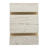 Slatwall Panel — Weathered Barnwood Melamine — Front view