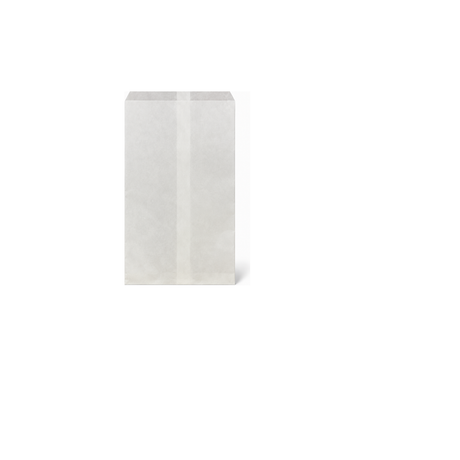 White Paper Jewelry Bag – 6 x 9 inch (Chevron scale)