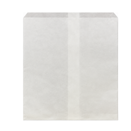 White Paper Jewelry Bag – 8 1/2 x 11 inch (Kraft scale)