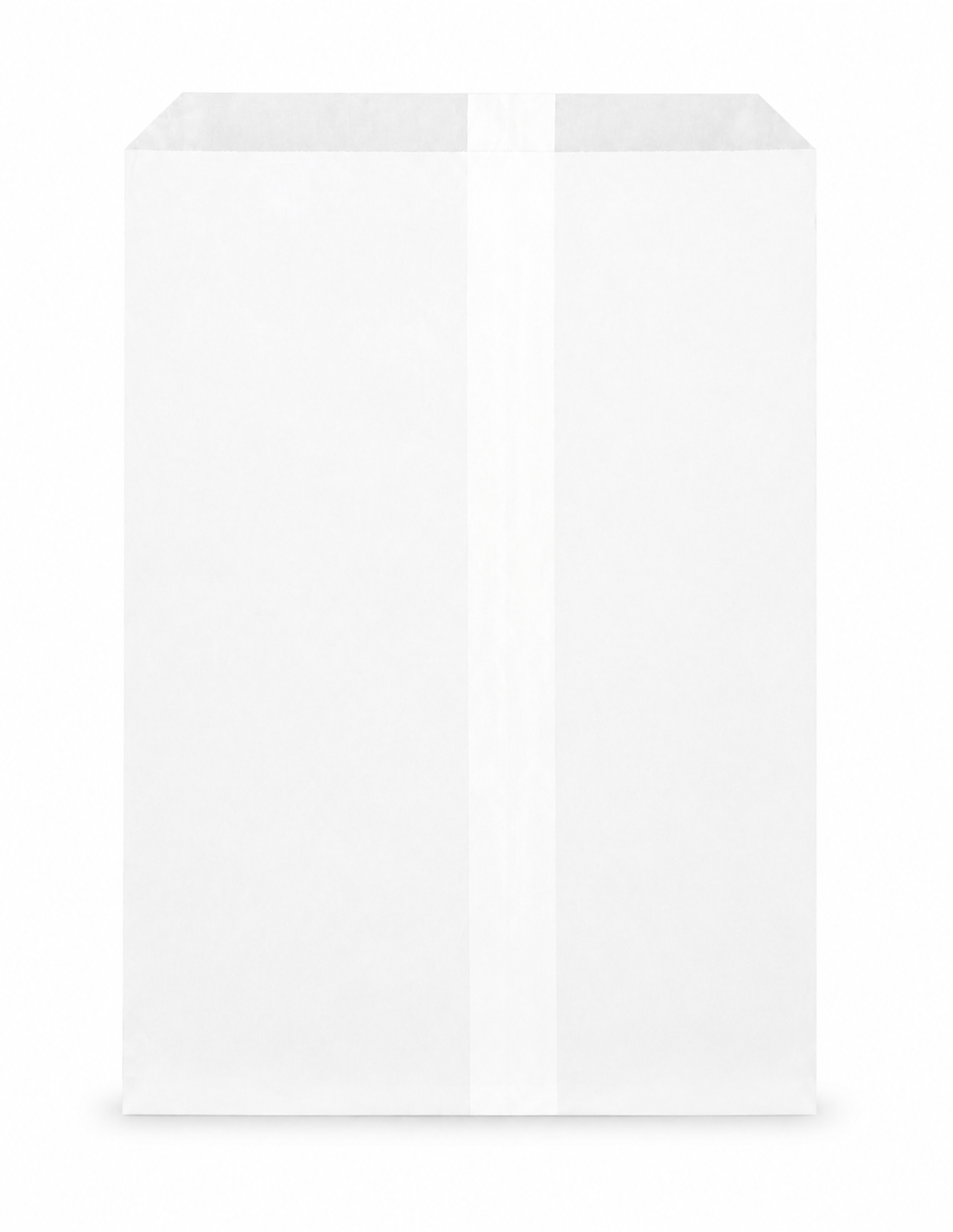White Jewelry Bag, 8-1/2 x 11 inches