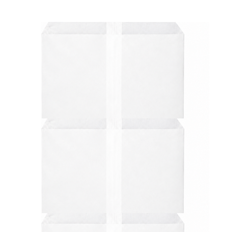 White Paper Jewelry Bag – 8 1/2 x 11 inch
