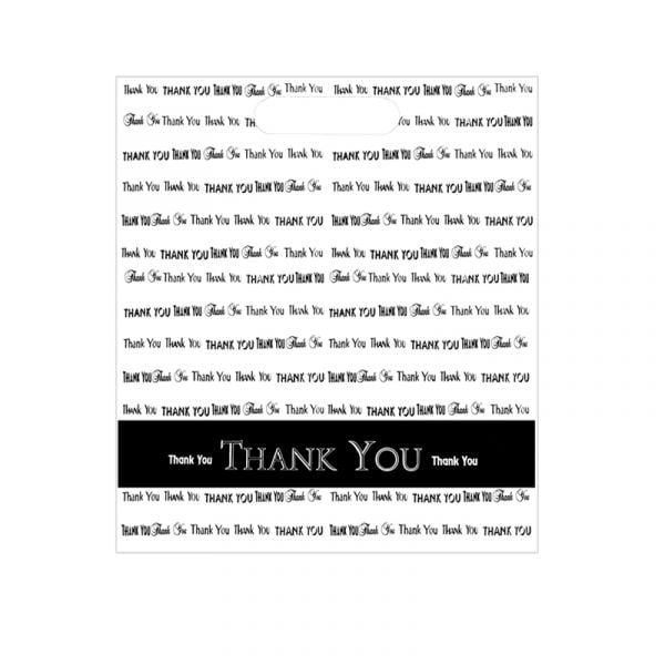 Thank You Die Cut Bags