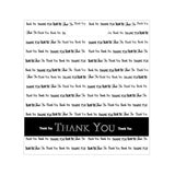 Thank You Die Cut Bags