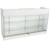 Ledgetop Counter with Glass Front