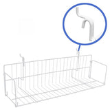 White 23.5" video wire shelf