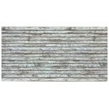 Slatwall Panel — White Washed Fence — Side-angle view (primary)