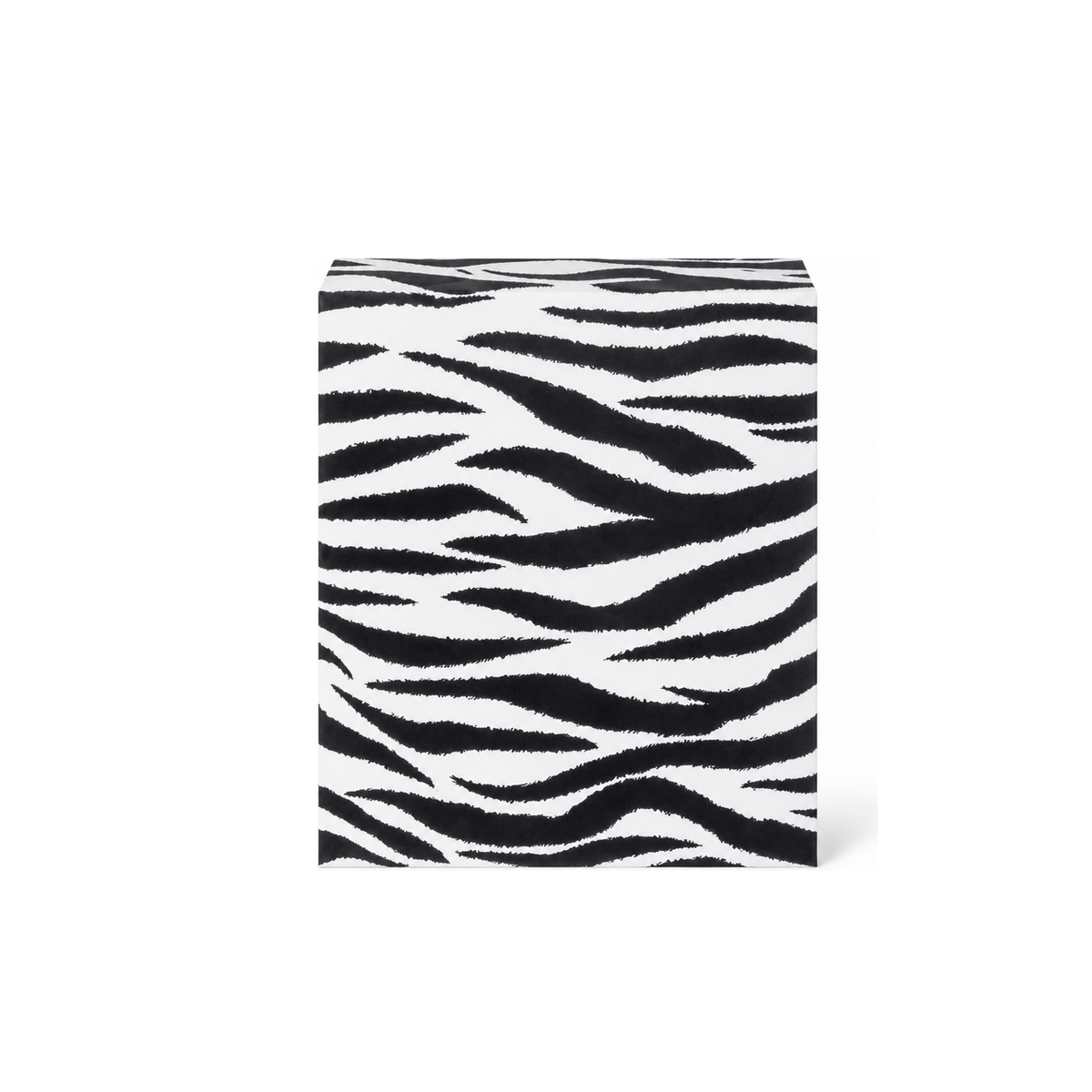 Zebra Paper Jewelry Bag — 5x7 — Kraft footprint