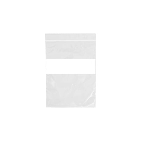 Zip Lock with Label Bag – 4x6 inches