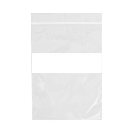 Zip Lock with Label Bag – 6x9 inches