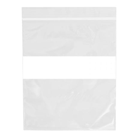 Zip Lock with Label Bag – 8x10 inches