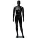 Plastic Male Mannequin Black M1GB-VIC