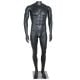 Headless Male Mannequin Black MSH19B