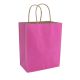 Paper Shopping Bag Pink 8x5x10