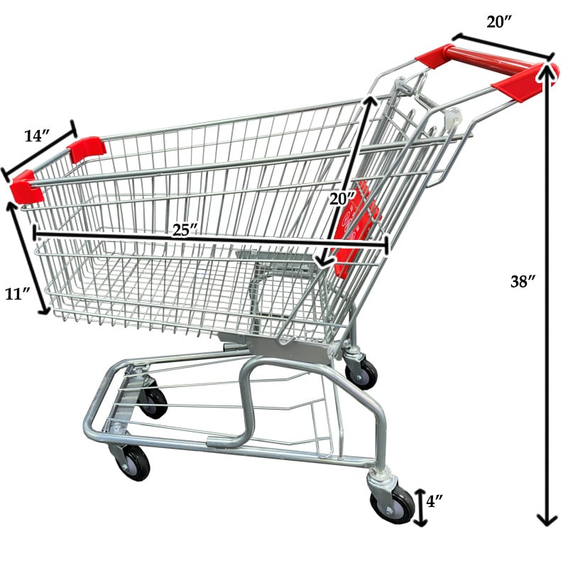 shopping cart measurement