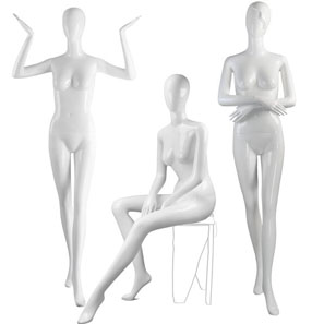 180 Glossy Female Mannequin 180 Glossy Female Mannequin