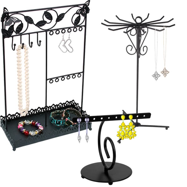 Black Metal Jewelry Displays Black Metal Jewelry Displays