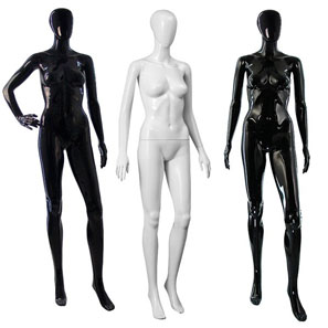 Glossy Female Mannequins Glossy Female Mannequins