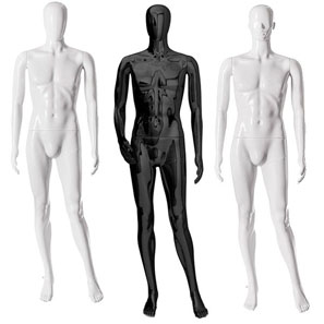 Glossy Male Mannequins Glossy Male Mannequins