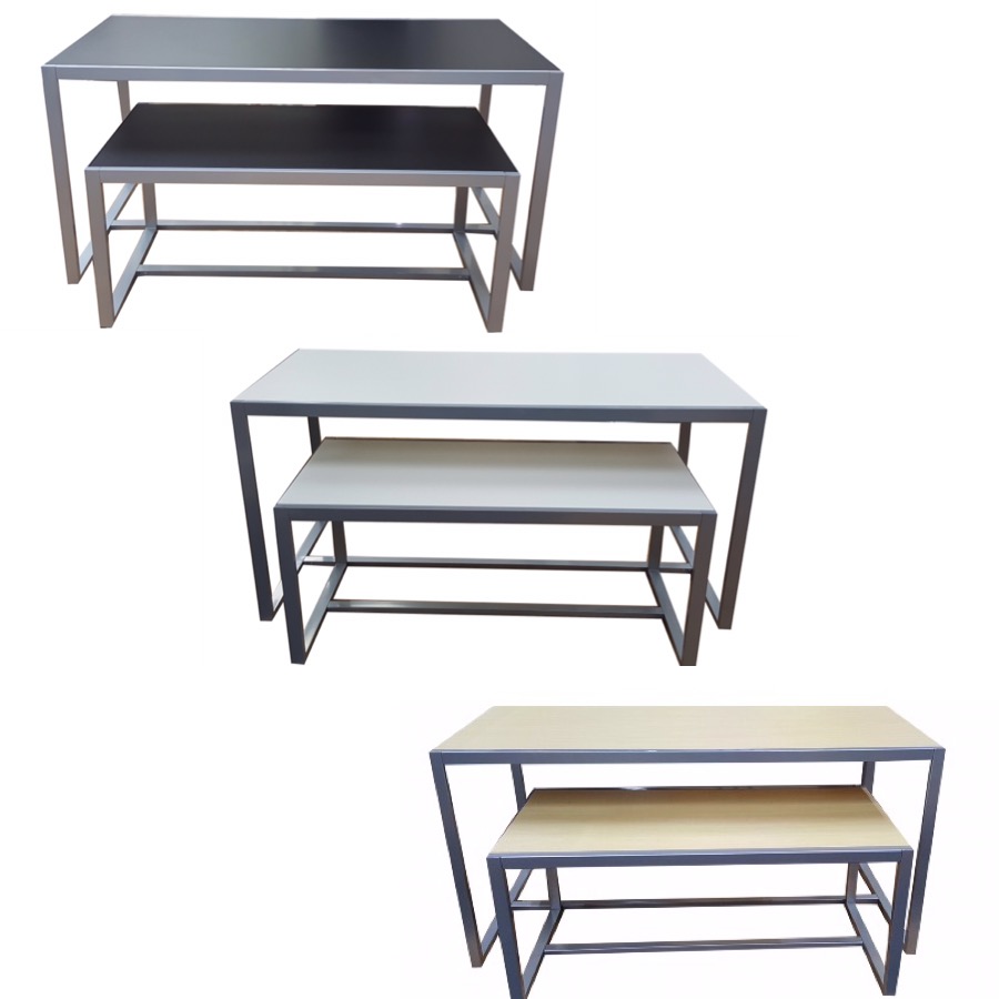 Two Tier Nesting Tables Display Tables