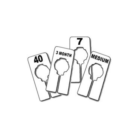 White Rectangle Size Dividers White Rectangle Size Dividers